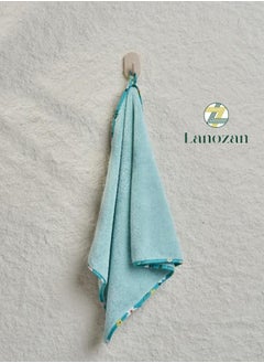 Buy Face Towel Size 75*40*1.5cm Pistachio in Saudi Arabia