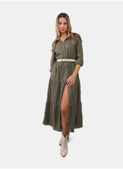 اشتري AE Waist tie Shirt Dress في مصر