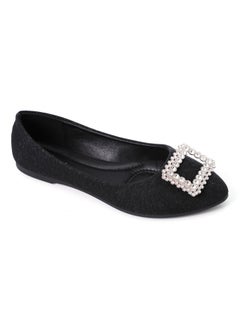 Buy Studded Throat Slip On Leather Flats in Egypt