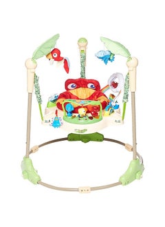 Buy Jumparoo Rainforest Baby Bouncing Jumper Walker With Music And Lights in Saudi Arabia