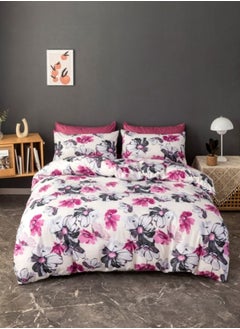 اشتري Duvet cover set, Floral design various sizes في الامارات