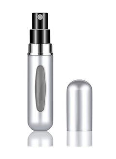 Buy Perfume Travel Bottle Refillable Portable Perfume Atomizer Bottles Silver 5ml in Saudi Arabia