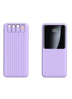 Buy PB-283 20000mAh Waterproof Power Bank with Quick Charge, PD22.5W Output, LED Display – Purple in UAE