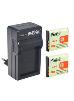 اشتري DMK Power 2PCS NP-BG1 Battery 950mAh with TC600E Battery Charger Compatible with Sony DSC-H3 DSC-H7 etc, في الامارات