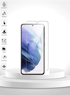 Buy Tempered Glass Screen Protector For Samsung Galaxy S21 in Saudi Arabia