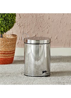 Buy Tamara Stainless Steel Pedal Bin 5 L in UAE