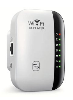 اشتري مقوي نطاق WiFi، معزز إشارة مزدوج النطاق، مكرر لاسلكي مع تعزيز إشارة مستقر وتغطية كاملة 360°، يدعم وضعين، نقل إشارة عالية السرعة، اتصال مشفر وآمن، سهل التركيب والتوصيل والتشغيل في الامارات