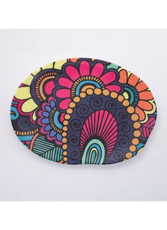 Buy Bright Designs Melamine Matt Dinner Plate 
Set of 6 (30cm) Paisley in Egypt