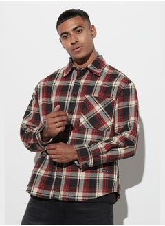 Buy Checked Regular Fit Shirt in Saudi Arabia