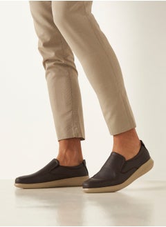 Buy Solid Slip On Loafers in UAE