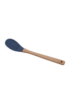 Buy Silicone Serving Spoon 32 cm - Versatile Kitchen Utensil for Elegant Serving  - Lynch blue in UAE