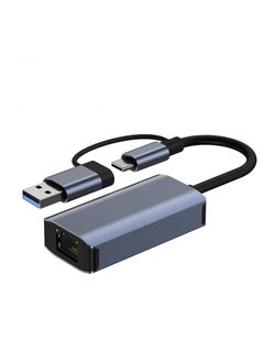 Buy USB C Ethernet Adapter, Fast USB to Ethernet, Type-C to RJ45 Adapter Work for MacWindows, Network Adapter USB Ethernet Adapter for Laptop Tablets and Computers in UAE