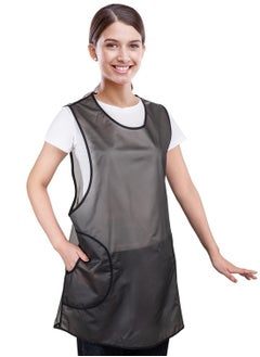 اشتري Waterproof Apron, Lightweight Apron With Pockets, TPU Water Resistant for Women Men Dishwashing, Cleaning Fish, Lab Work, Dog Grooming, Gardening, Fish في السعودية