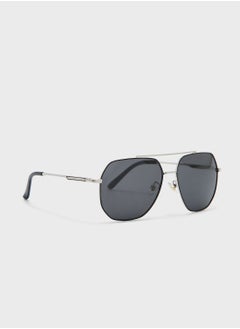 Buy Polarized Angular Aviator Sunglasses in UAE