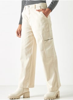 Buy Wide Leg High Waist Pants in UAE