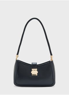 Buy Shoulder Bag With Metal Trim Detail in UAE