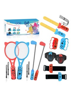 Buy 12 in 1 Nintendo Switch Sports Accessories Bundle Set/  Family Party Pack Game Accessories Kit for Nintendo Switch/Switch OLED in Saudi Arabia