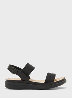 Buy Double Strap Wedge Sandals in UAE