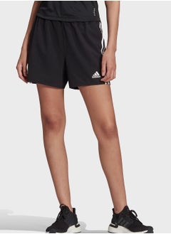 Buy 3 Stripe Train Icons Woven Shorts in UAE