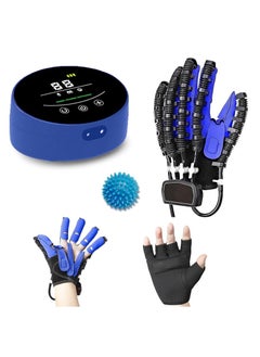 اشتري Rehability Robot Gloves Hand Stroke Recovery Equipment Hand Dysfunction Patient Training Device Stroke Hemiplegia Finger Orthosis for Long Term Relief Finger Cramps في السعودية