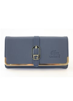 اشتري Lacoste New Large Snap Around Purse في الامارات