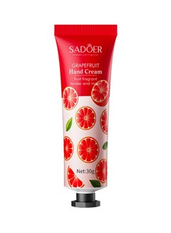 Buy Grapefruit Flavored Moisturizing Hand Cream 30g in UAE