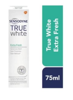 Buy Specialist Whitening Toothpaste For Sensitive Teeth True White Extra Fresh 75ml in Saudi Arabia