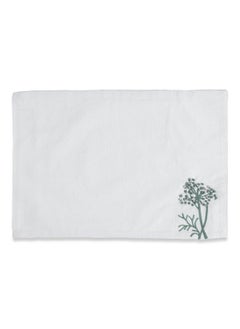 Buy Tree Placemat, White - 33X48 Cm in UAE