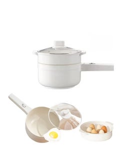 Buy 2L Electric Hot Pot with Steamer and Cooker in Saudi Arabia