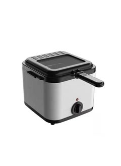 اشتري Deep Fryer 2.5L Temperature Control 1000W Capacity 2.5L Silver/Black JD-8041 في السعودية