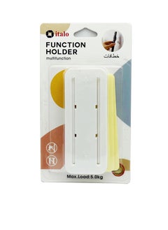 Buy Multifunctional Self Adhesive Power Strip Fixator Wall Mount Function Holder Fixer in UAE