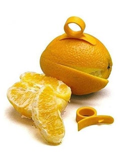 اشتري Easy to use fresh orange fruit slicer - 2 pieces, random color في مصر