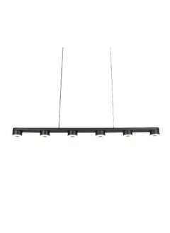 Buy 30W Ceiling Mounted Modern Chandelier Light Black 120 cm ME2046A-BK in Saudi Arabia