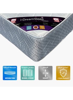 Buy iDreamSleep Single Foam and Bonnell Spring Mattress 90x200x21 cm in Saudi Arabia