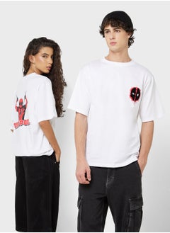 Buy Marvel Deadpool Oversized tshirt in Saudi Arabia