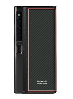 Buy Huawei Mate Xs 2 Carbon Fiber Texture Folding Hybrid Shockproof Anti-Fall Case Cover Compatible with  Huawei Mate Xs 2 2022 7.8 inch green in UAE