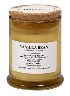 اشتري Lush Vanilla Bean Jar Candle, Cream & White - 130 gm في الامارات