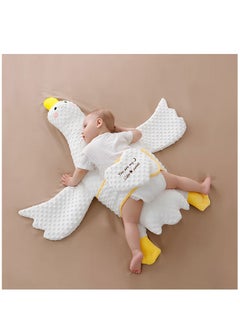 Buy Baby Pillow for Newborn White Goose Plushies Toy Pillow, 95cm Toddler Nursery Pillow, Infant Soothing Pillow, Goose Stuffed Pillow, Toddler Exhaust Pillow - Photo Prop Shower Gift in UAE