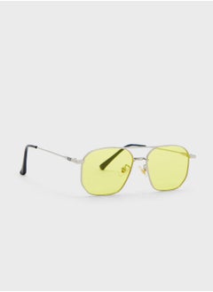 Buy Casual Angular Aviator Sunglasses in UAE