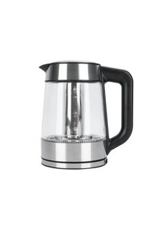 Buy Liying Electric Glass Kettle with Infuser 360 Swivel Base, LED Light Hot Water Boiler & Heater for Coffee & Tea, Auto Shut-Off & Boil Dry Protection, 1500W in UAE