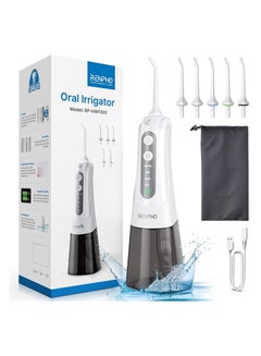 Buy RENPHO 300ml Waterproof Dental flosser, Oral Irrigator Cordless Water Flosser Rechargeable in UAE