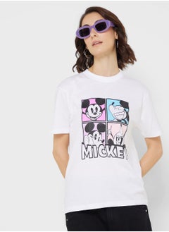 Buy Mickey Graphic T-Shirt in Saudi Arabia