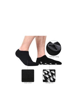Buy SPA Gel Socks Black in Saudi Arabia