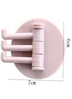 Buy 4-Piece Self Adhesive Hook Set in Saudi Arabia