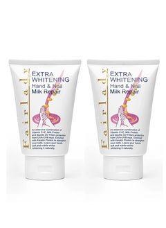 Buy PACK OF 2 Extra Whitening Hand & Nail Milk Repair 100 ml in Saudi Arabia