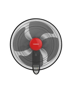 Buy TORNADO Wall Fan 16 Inch 4 Blades Remote Black EPS-16R in Egypt