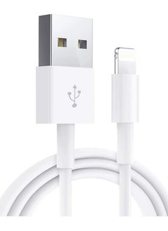 اشتري Apple iPhone/iPad Charging/Charger Cord Lightning to USB Cable[Apple MFi Certified] Compatible iPhone 11/ X/8/7/6s/6/plus/5s/5c/SE في الامارات