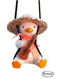 Buy Charming Swing Duck Car Hanging Ornament - Fun Car Decoration and Gift in Saudi Arabia