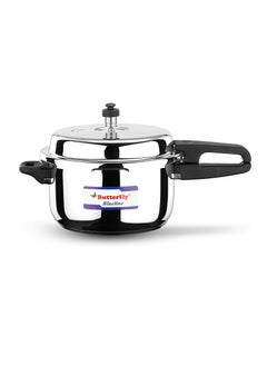 Buy Butterfly Blue Line Stainless Steel Pressure Cooker, 5-Liter in UAE