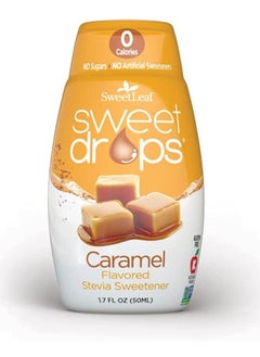 Buy Wisdom Natural SweetLeaf Sweet Drops Caramel 50 ml in UAE